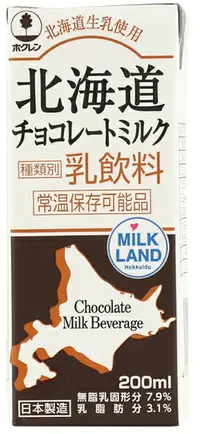 在飛比找樂天市場購物網優惠-日高【巧克力調味乳】(200ml) 北海道巧克力牛奶, 巧克