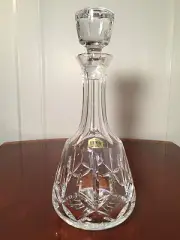 NEW! Signed ATLANTIS/BLOCK "Jose" Genuine Hand Blown Crystal Decanter