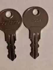 (2) OEM SouthCo RV Camper Boat Push Button Lock. R004