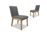 ABBOT Set of 2 Dining Chairs