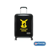 在飛比找PChome24h購物優惠-【OUTDOOR】Pokemon聯名款潮黑皮卡丘20吋行李箱