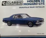 Classic Carlectables 18820 1/18 Holden HJ Monaro GTS Coupe Deauville Blue.