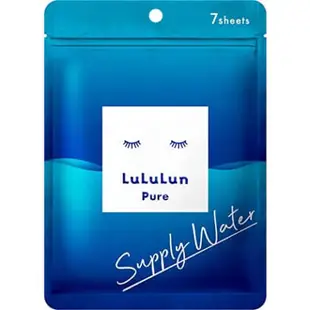 LULULUN Pure 補水面膜 7片入