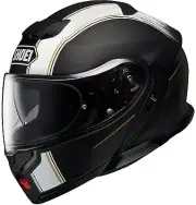 Shoei Neotec III Saori Modular Motorcycle Helmet Black/White