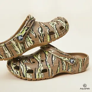 Crocs Printed Camo 男女 棕/綠迷彩 卡駱馳 涼拖鞋 206454-260 206454-3TC