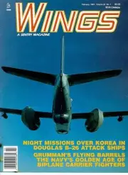 WINGS V24 N1 USAF A-26 INVADER KOREAN WAR COMBAT_GRUMMAN F3F VF VMF USMC MINT SK