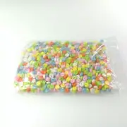 1000pcs 6mm Mixed Colour 2-Hole Resin Mini Buttons Sewing Round Doll Crafts