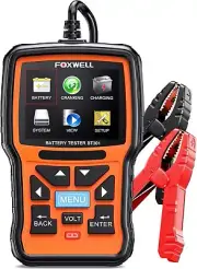 FOXWELL BT301 Car 6V 12V Battery Tester Battery Cranking Charging Analyzer Tool