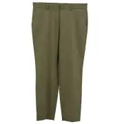 RENÉ LEZARD 7/8 Damen Jeans Hose Chino Wollanteil grau meliert 27603