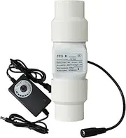 50mm 2 Inch Small Duct Fan with 40mm PVC Pipe Interface 6W 12V 22 CFM Ventilation Exhaust Booster for Basement Greenhouse Attic Kitchen ( Color : Adjustable Speed , Size : 50mm/40mm )