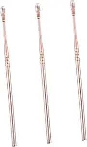 VALICLUD 3pcs Portable Ear Wax Removal Tools Ear Cleaning Spoons Lightweight and Travel Friendly