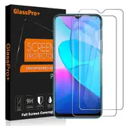 [2 PACK] For Vivo Y11s Screen Protector Full Coverage Tempered Glass Screen Protector Guard (Clear)