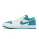 Nike Air Jordan 1 Low Aquatone 白 藍 低筒 1代 男鞋【ACS】 553558-174