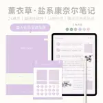 GOODNOTES 筆記 模板 康奈爾 學習 鹽系 簡約 IPAD 電子手賬 NOTESHELF 模板