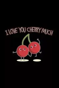 在飛比找博客來優惠-I love you cherry much: 6x9 Fo