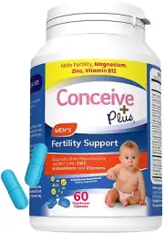 Conceive Plus Men's Fertility Support - Male Supplements With Maca Root L-Arg...