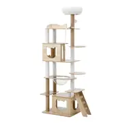 Alopet Cat Tree Tower Scratching Post Scratcher 190cm Condo House Bed Furniture