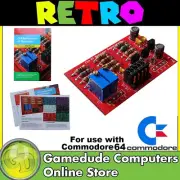 C64 Replacement RF Modulator - ASSEMBLED Version - PCB Color Varies [03]