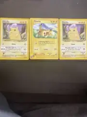 pokemon cards pikachu