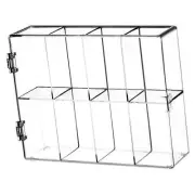 Acrylic Display Box Figurine Display Case Dustproof Transparent Multifunctional