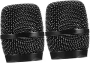 VICASKY 2pcs Mic Metal Ball Head Replacement Mesh Grille Pop Filter Universal for Recording Mics