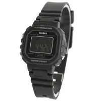在飛比找momo購物網優惠-【CASIO 卡西歐】CASIO手錶 藍黑數位電子錶(LA-