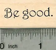 Be Good Rubber Stamp, Krampus Series B37816 WM