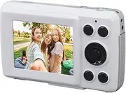Travel Camera, ABS 2.4 in Portable Camera for Daily Use (White)