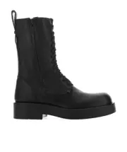 Ann Demeulemeester Lace-Up Boots 36.5 Black