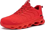 [LARNMERN] Safety Trainers Mens Steel Toe Cap Trainers Fashion Safety Shoes Breathable Cushioning Lightweight Comfortable Work Shoes