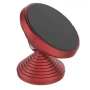 Rotate 360 Degrees Multifunction Vehicle Mobile Phone Holder Magnet Bracket red