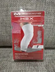 McDavid Youth HEX Reversible Leg Sleeves Pair USA Camo/White – Size Youth