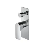 Nero Bianca Shower Mixer W/Diverter (Rectangle Plate) Trim Kit Chrome NR321511ATCH