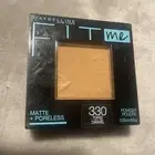 Maybelline Fit Me! Matte + Poreless Pressed Powder 0.29 oz 330 Toffee Caramel