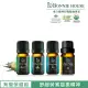 【Bonnie House 植享家】提神醒腦有機精油四入組(薄荷5ml+尤加利5ml+迷迭香5ml+日間5ml)