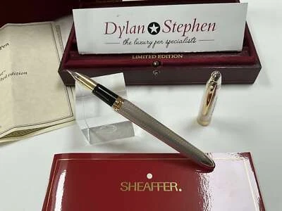 Sheaffer Crest Classic Pens CP2 Limited Edition Silver Pushkin fountain pen