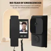 3.5 Inch LCD Intercom Visual Doorbell Smart Video Door Phone Viewer Door Camera