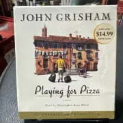 "Playing for Pizza" 6 disc audiobook written by John Grisham NEW