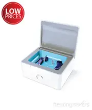 NEW PerfectDry LUX UV-C disinfection and rapid drying system from Hearing Savers