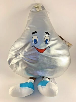 Vintage Hershey's Kiss Plush Toy Character Emoji Pillow Horsman w/ tags 1998