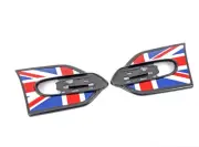 MINI COOPER F55 Front Side Scuttle Cover Set Union Jack 51142339313 NEW GENUINE