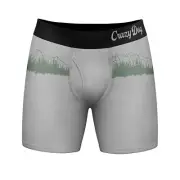 Mens Pole Dance Boxer Briefs Funny Sarcastic Fishing Joke Graphic Novelty