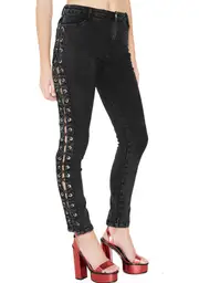 Payback Time Lace-Up Jeans