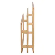 Kyoto Solid Wood Towel Rack - Natural