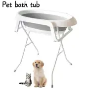 Pet Washing Station Dog Bath Tub Puppy Grooming Shower Washtub for Small&Medium