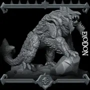 EXODON - Miniature | All Sizes | Dungeons and Dragons | Pathfinder | War Gaming