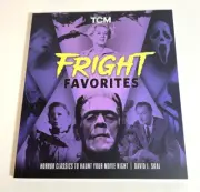 TCM Fright Favorites" Horror Classics Book (NEW) (Hitchcock, Wes Craven, & more)
