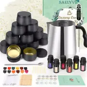 Candle Making Kit for Adults - Full Set Candle Making Supplies - Soy Candle Kit