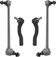 Front Outer Tie Rods Sway Bar Links Kit for 2012 2013 2014 2015 2016 Honda CR-V