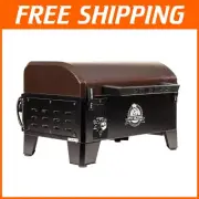 Versatile Mahogany Table Top Grill - 8-in-1 Cooking Features for All Occasions